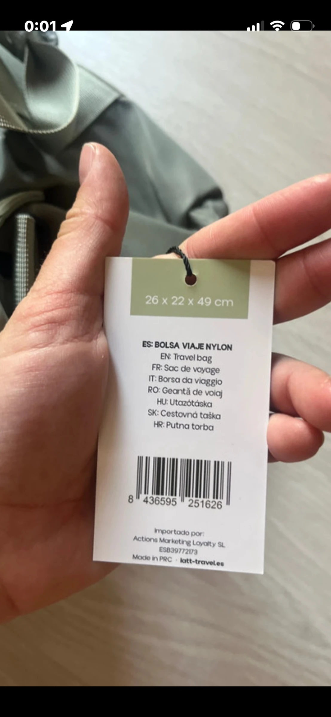 Mochila de viaje nueva  – photo 3